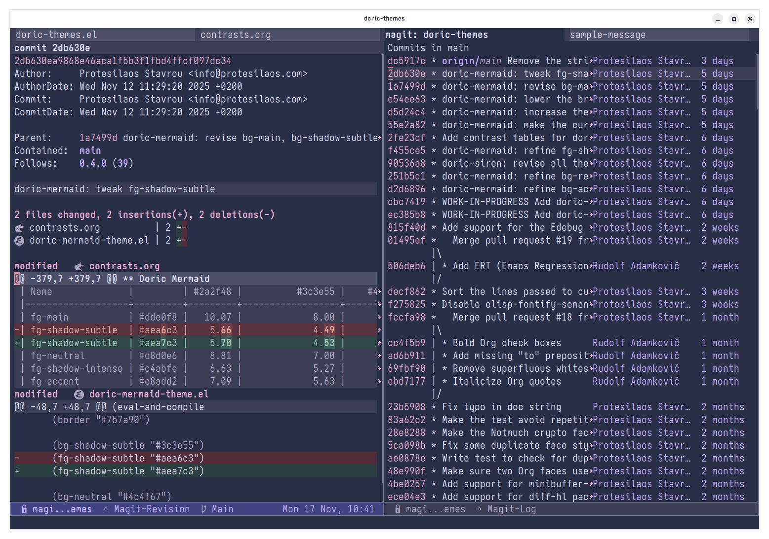doric-mermaid theme sample