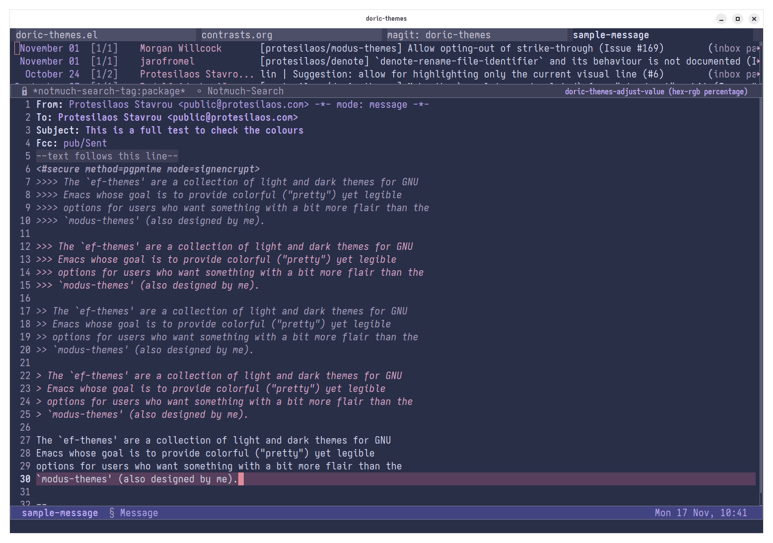 doric-mermaid theme sample