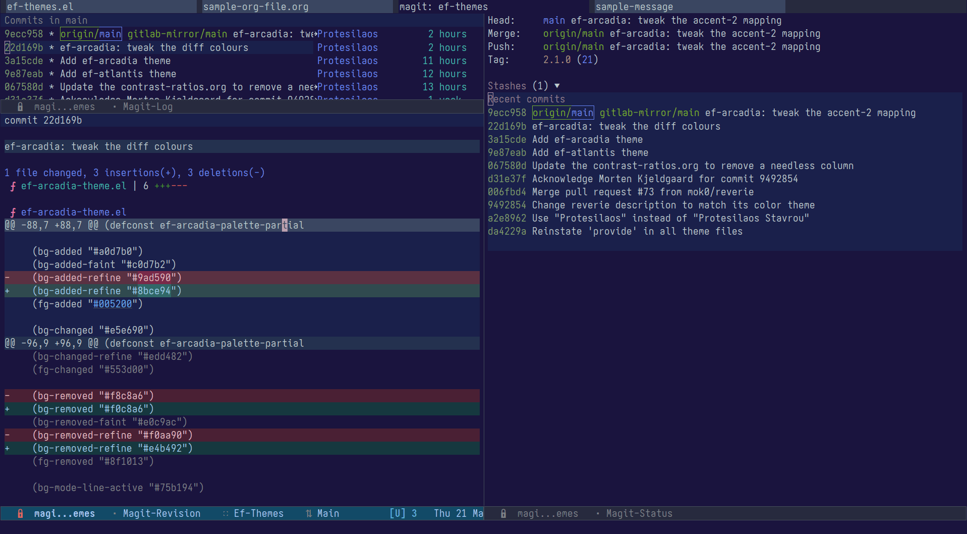 ef-atlantis theme git sample